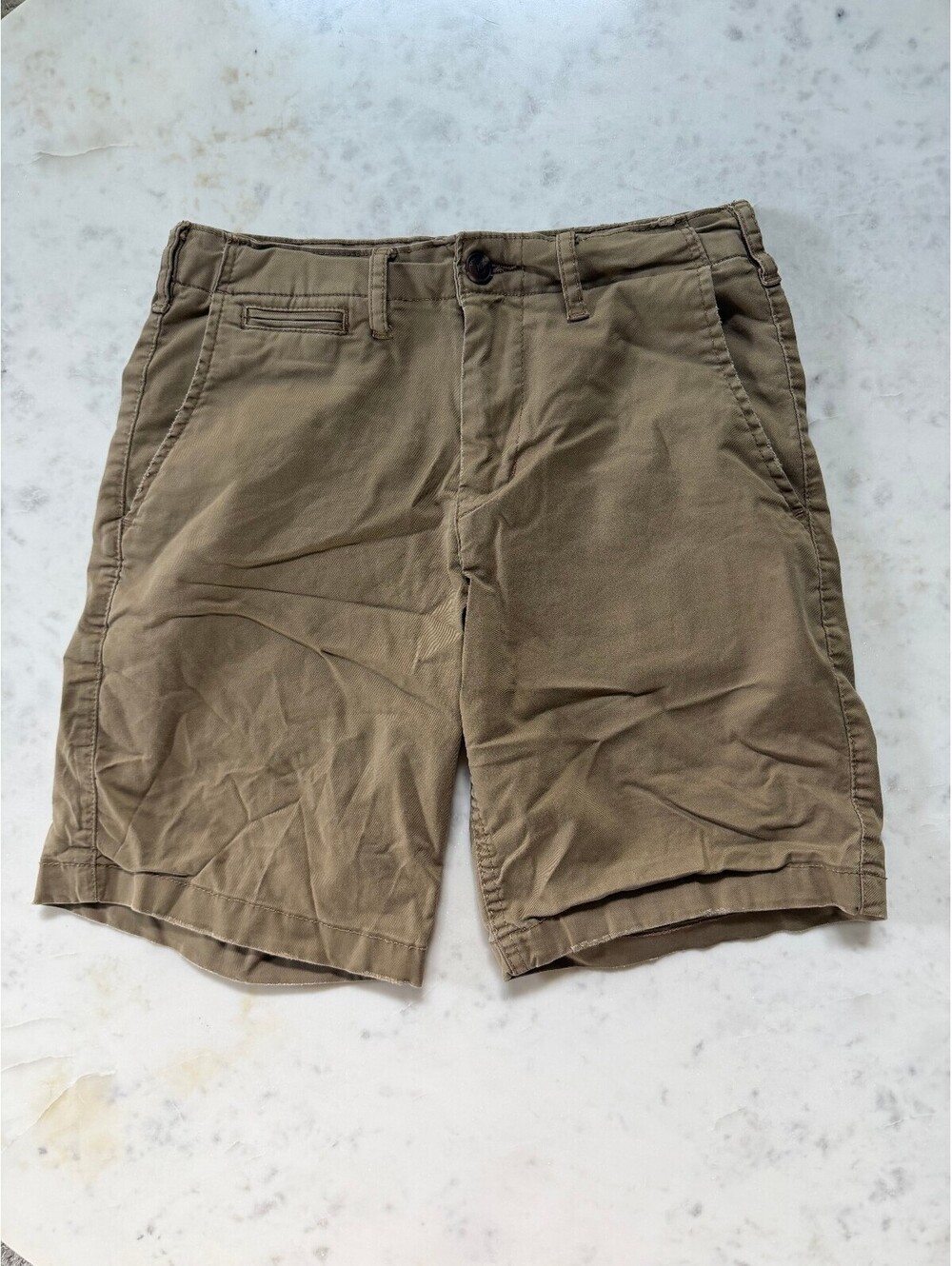 American Eagle Classic Khaki Shorts- Size 28